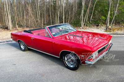 1966 CHEVROLET CHEVELLE 396 CONVERTIBLE - 6