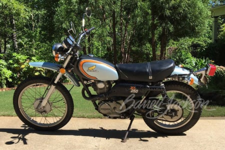 1974 HONDA XL250 MOTORCYCLE