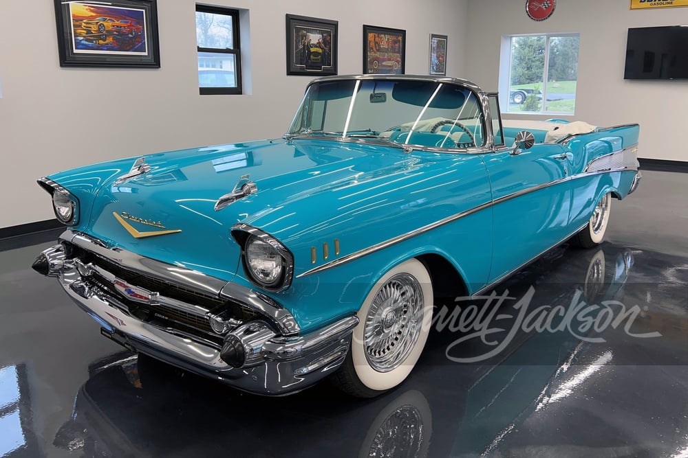 1957 CHEVROLET BEL AIR CUSTOM CONVERTIBLE