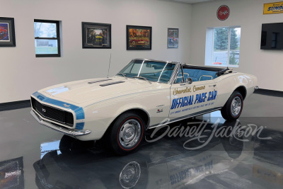 1967 CHEVROLET CAMARO INDY PACE CAR CONVERTIBLE