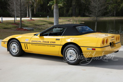 1986 CHEVROLET CORVETTE CONVERTIBLE INDY PACE CAR - 17