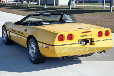 1986 CHEVROLET CORVETTE CONVERTIBLE INDY PACE CAR - 21