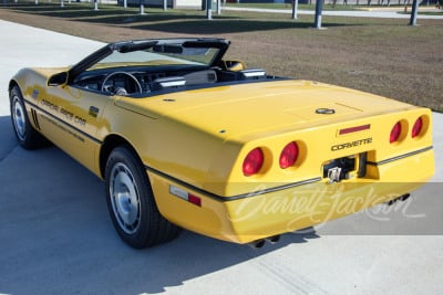 1986 CHEVROLET CORVETTE CONVERTIBLE INDY PACE CAR - 22