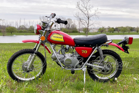 1973 HONDA SL70 MOTORCYCLE