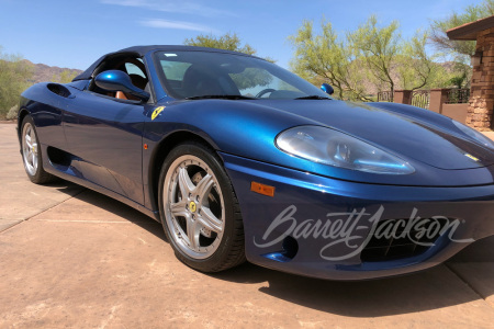 2001 FERRARI 360 SPIDER