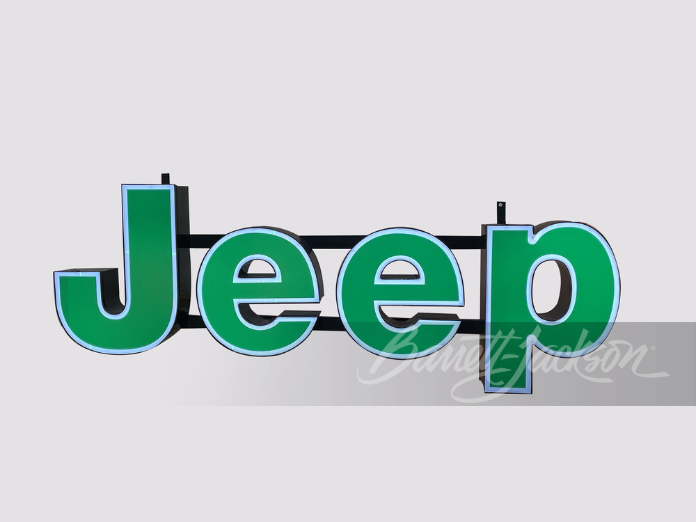 JEEP LIGHT-UP MARQUEE SIGN