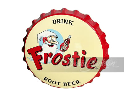 1950S DRINK FROSTIE ROOT BEER SIGN