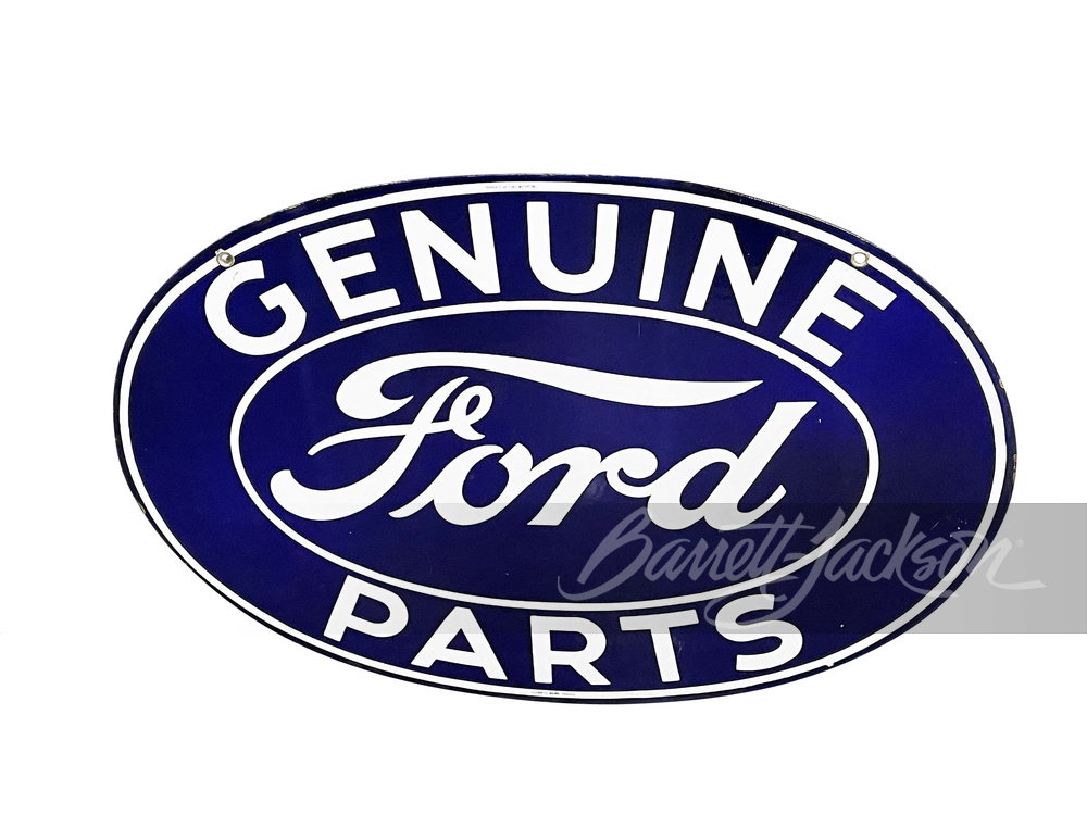 1930S FORD GENUINE PARTS PORCELAIN SIGN