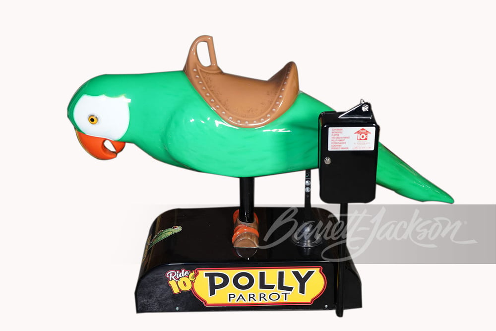 POLLY PARROT COIN-OPERATED KIDDIE RIDE