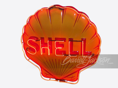 1930S SHELL OIL NEON PORCELAIN SIGN