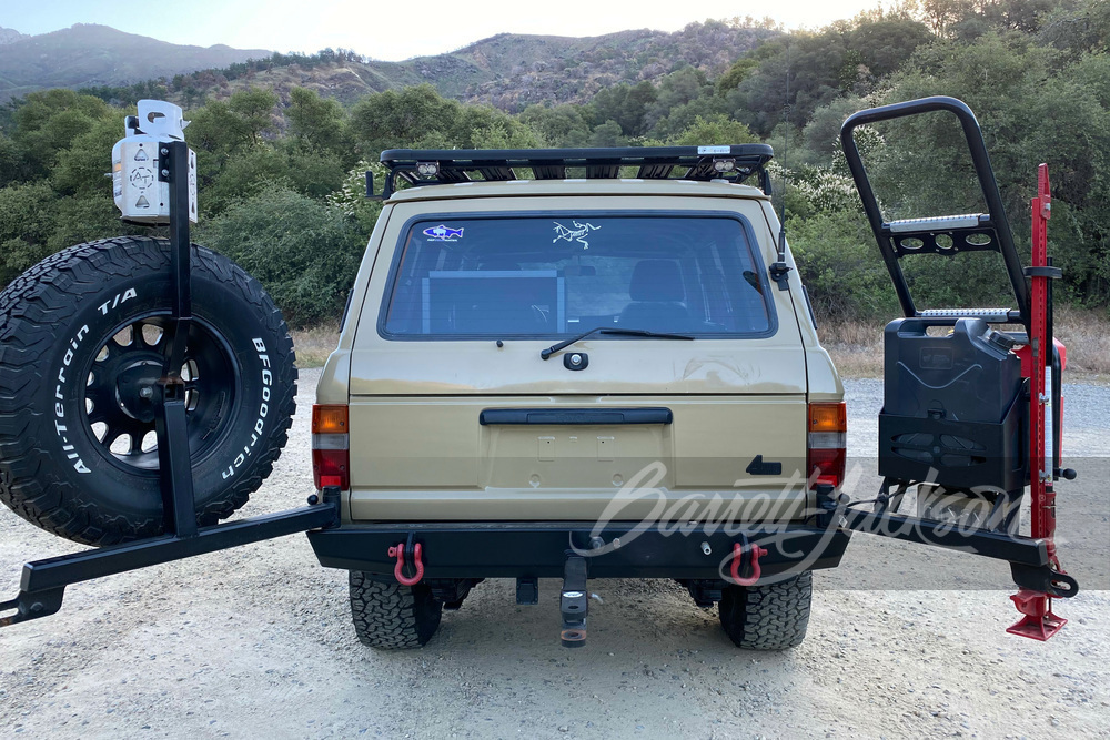 Lot 659 1983 Toyota Land Cruiser Fj60 Custom Suv Barrett Jackson