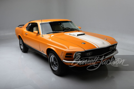 1970 FORD MUSTANG MACH 1 428 SCJ FASTBACK