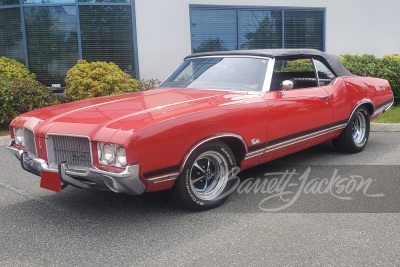 1971 OLDSMOBILE CUTLASS SUPREME CONVERTIBLE