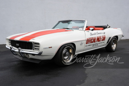 1969 CHEVROLET CAMARO RS/SS INDY PACE CAR CONVERTIBLE