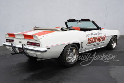 1969 CHEVROLET CAMARO RS/SS INDY PACE CAR CONVERTIBLE - 2