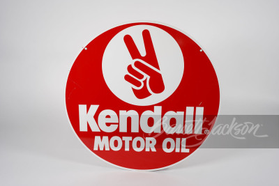 NOS KENDALL MOTOR OIL TIN SIGN - 2