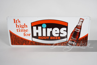 1960S HIRES ROOT BEER TIN SIGN