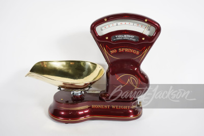 1920S TOLEDO 3-POUND COUNTERTOP CANDY SCALE - 2