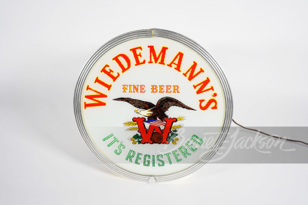 WIEDEMANN'S FINE BEER LIGHT-UP SIGN