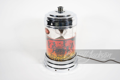 1920S-30S TOASTED PEANUTS LIGHT-UP COUNTERTOP VENDOR