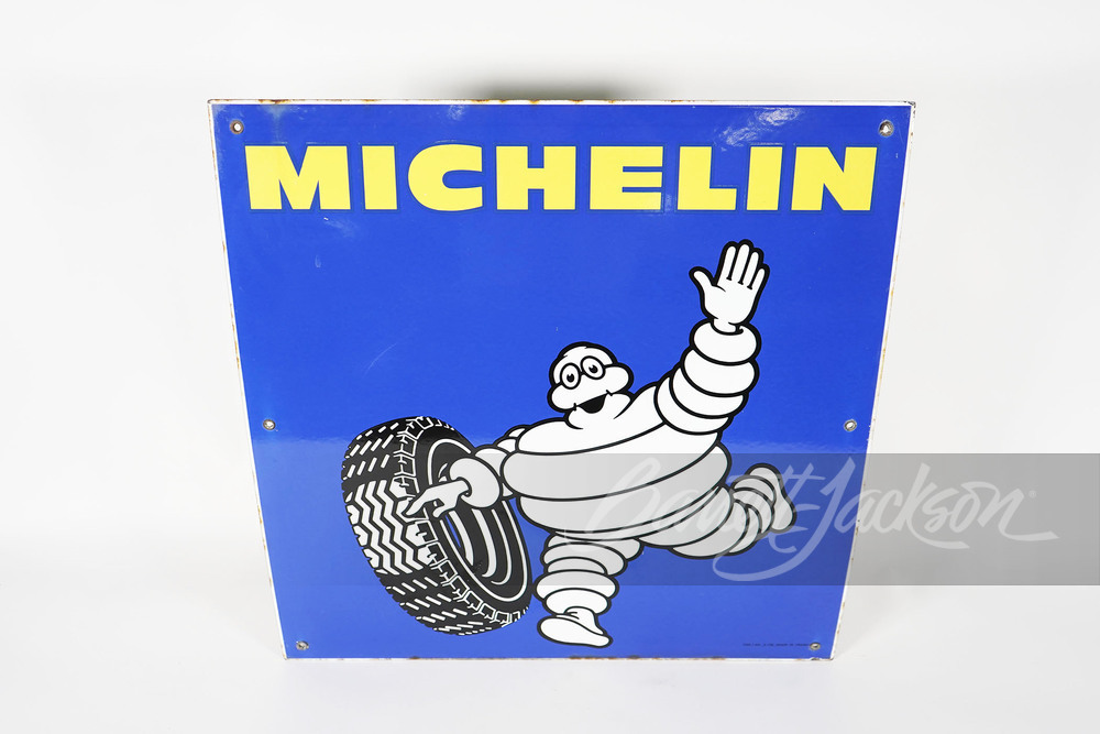 MICHELIN TIRES PORCELAIN SIGN