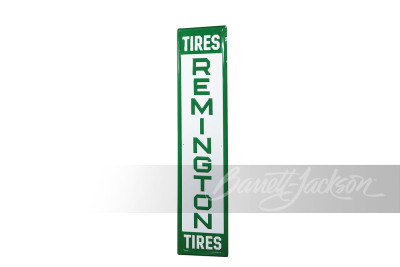 REMINGTON TIRES TIN SIGN