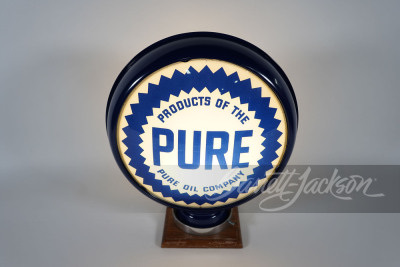 1930S PURE OIL GAS PUMP GLOBE