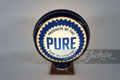 1930S PURE OIL GAS PUMP GLOBE - 2