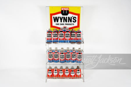 WYNN'S CAR CARE PRODUCTS DISPLAY RACK