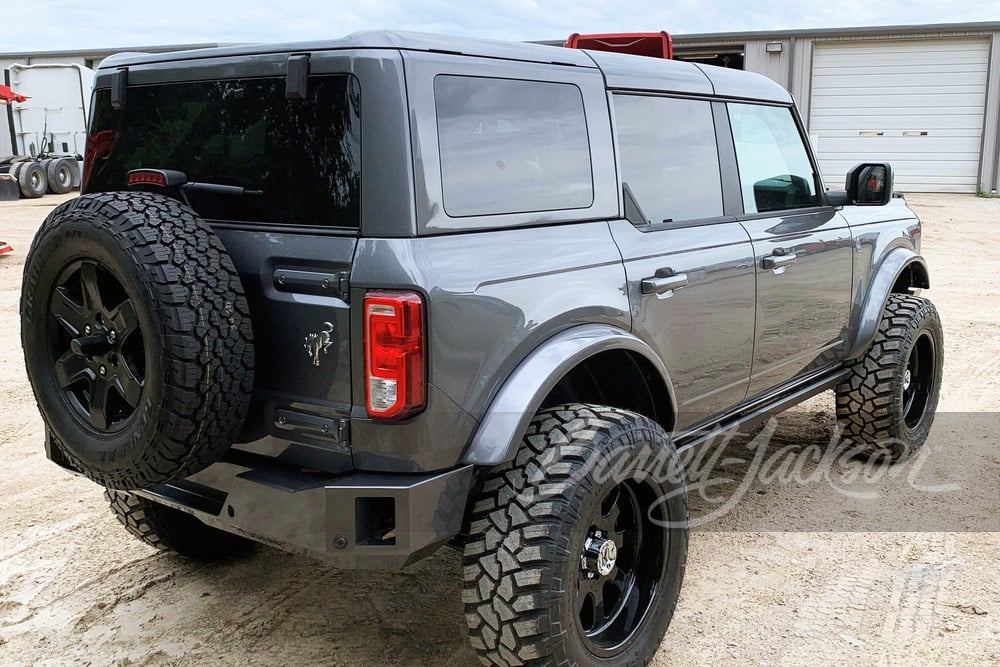 Lot 7991 2022 Ford Bronco Custom Suv 4x4 Barrett Jackson 4536