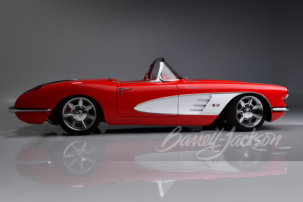 Lot 748 1958 CHEVROLET CORVETTE CUSTOM TOPLESS ROADSTER | Barrett-Jackson