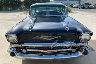 1957 CHEVROLET BEL AIR 4-DOOR HARDTOP - 7