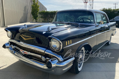 1957 CHEVROLET BEL AIR 4-DOOR HARDTOP - 8