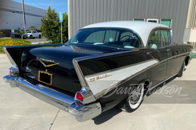 1957 CHEVROLET BEL AIR 4-DOOR HARDTOP - 10