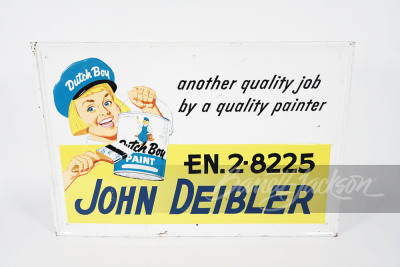 1950S DUTCH BOY PAINTS TIN SIGN