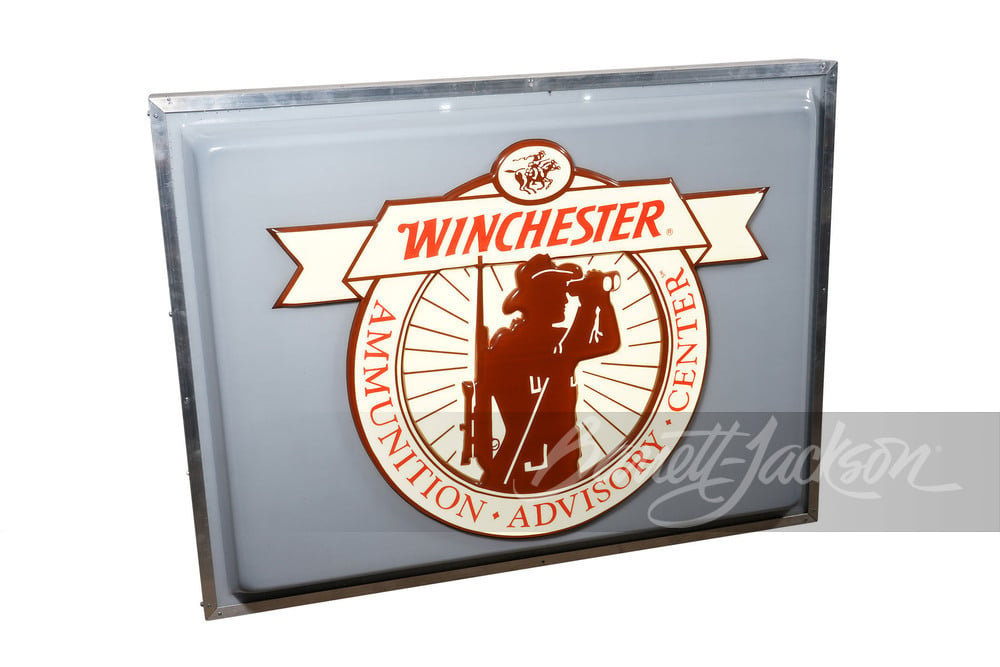 WINCHESTER AMMUNITION ADVISORY CENTER LIGHT-UP SIGN