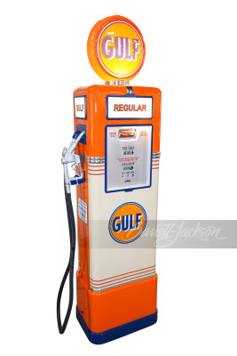 RESTORED 1936 GULF OIL BOWSER MODEL 557 SERVICE STATION GAS PUMP