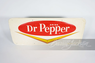 LATE-1950S EARLY-60S DRINK DR PEPPER TIN SIGN