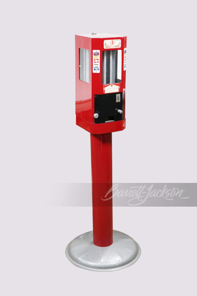 1940S SELECT-O-VEND GUM/CANDY DISPENSER