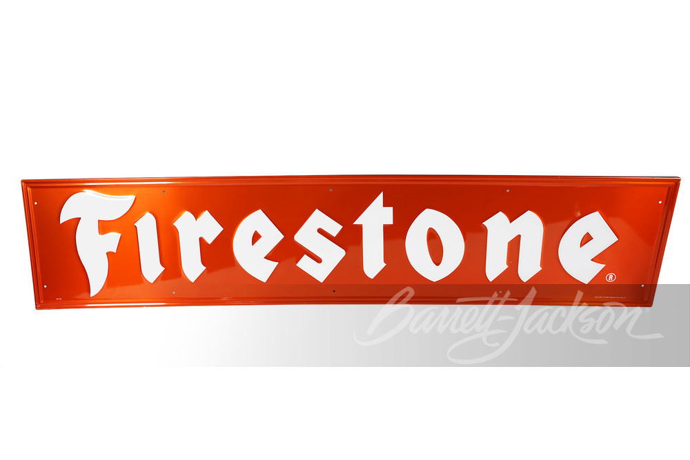 FIRESTONE TIRES TIN SIGN