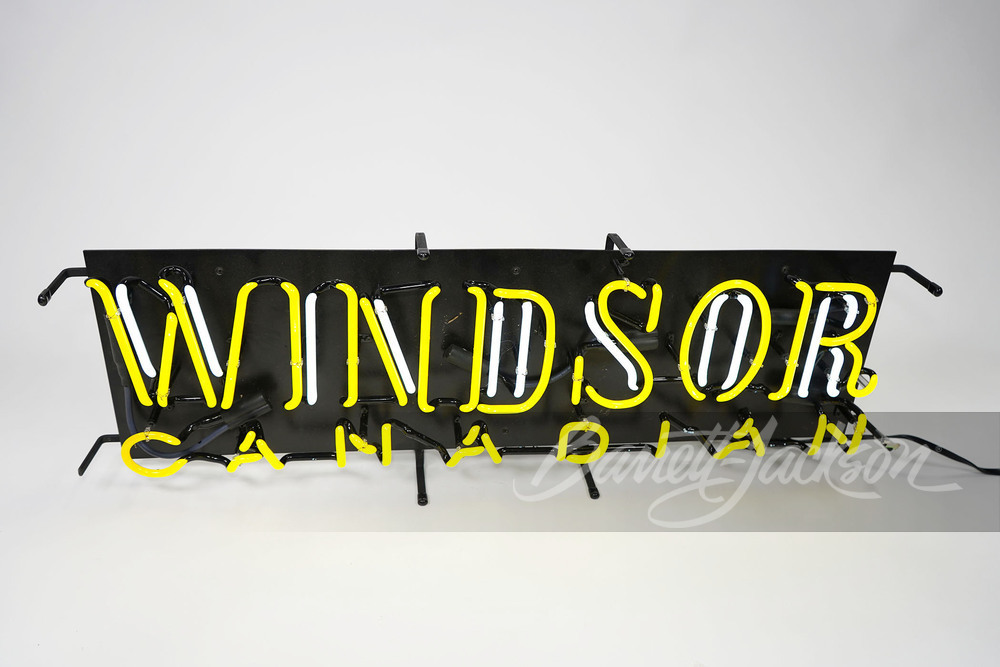 WINDSOR CANADIAN WHISKEY NEON TAVERN SIGN