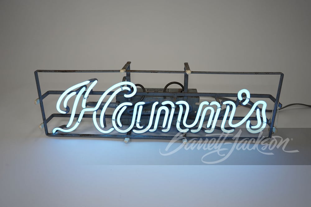 1950S HAMM'S BEER NEON TAVERN SIGN