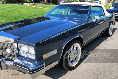 1984 CADILLAC ELDORADO BIARRITZ CONVERTIBLE