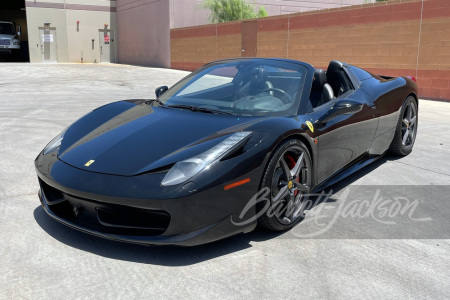 2013 FERRARI 458 SPIDER