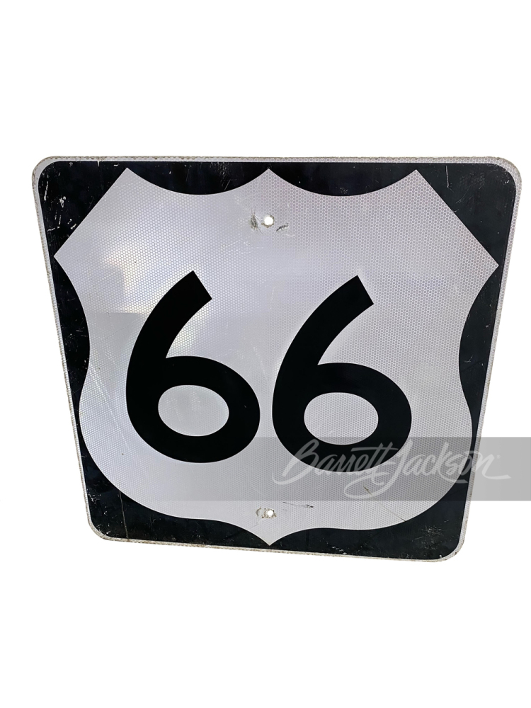 VINTAGE US ROUTE 66 METAL SIGN