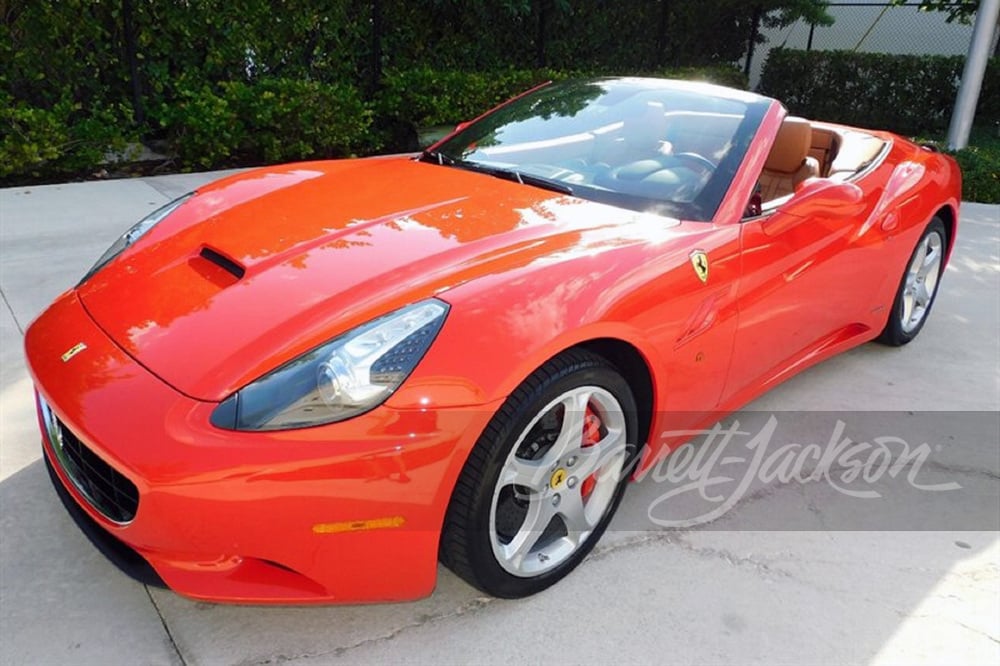 2010 FERRARI CALIFORNIA CONVERTIBLE