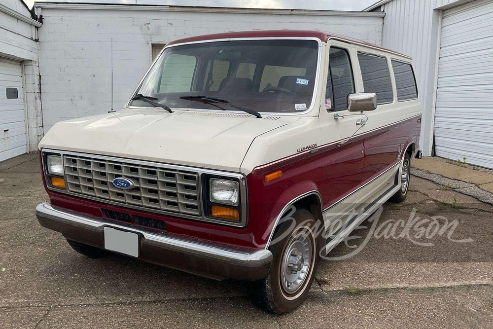 1989 FORD ECONOLINE CLUB WAGON