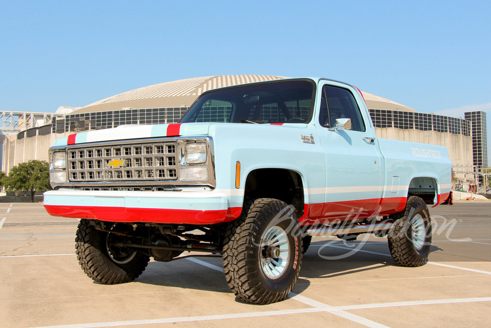 1980 CHEVROLET K10 HOUSTON OILERS TRIBUTE PICKUP