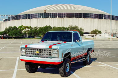 1980 CHEVROLET K10 HOUSTON OILERS TRIBUTE PICKUP - 6