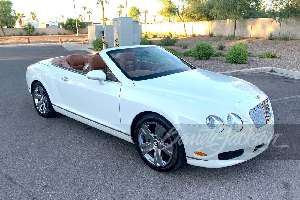 2008 BENTLEY CONTINENTAL GTC CONVERTIBLE